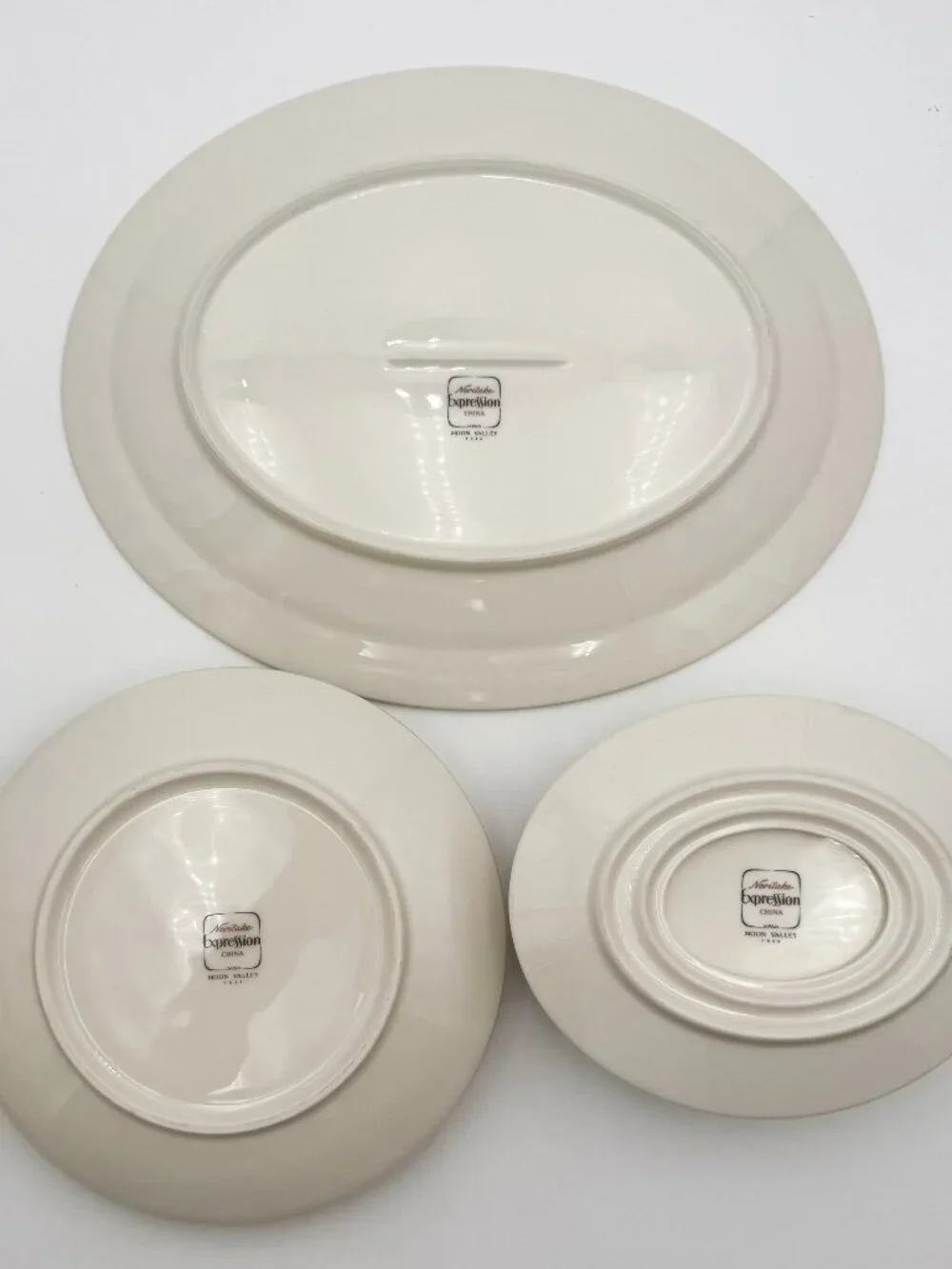 70's Noritake Expressions MOON VALLEY 7044 China Completer Set 7pcs Excellent